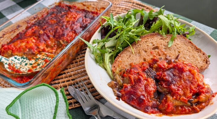 Aubergine Parmigiana (GF)