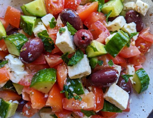 how to make greek salad