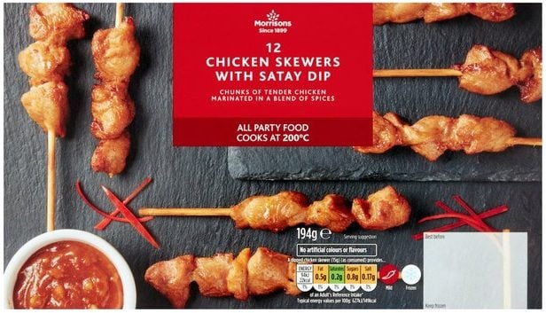 gluten free party food morrisons