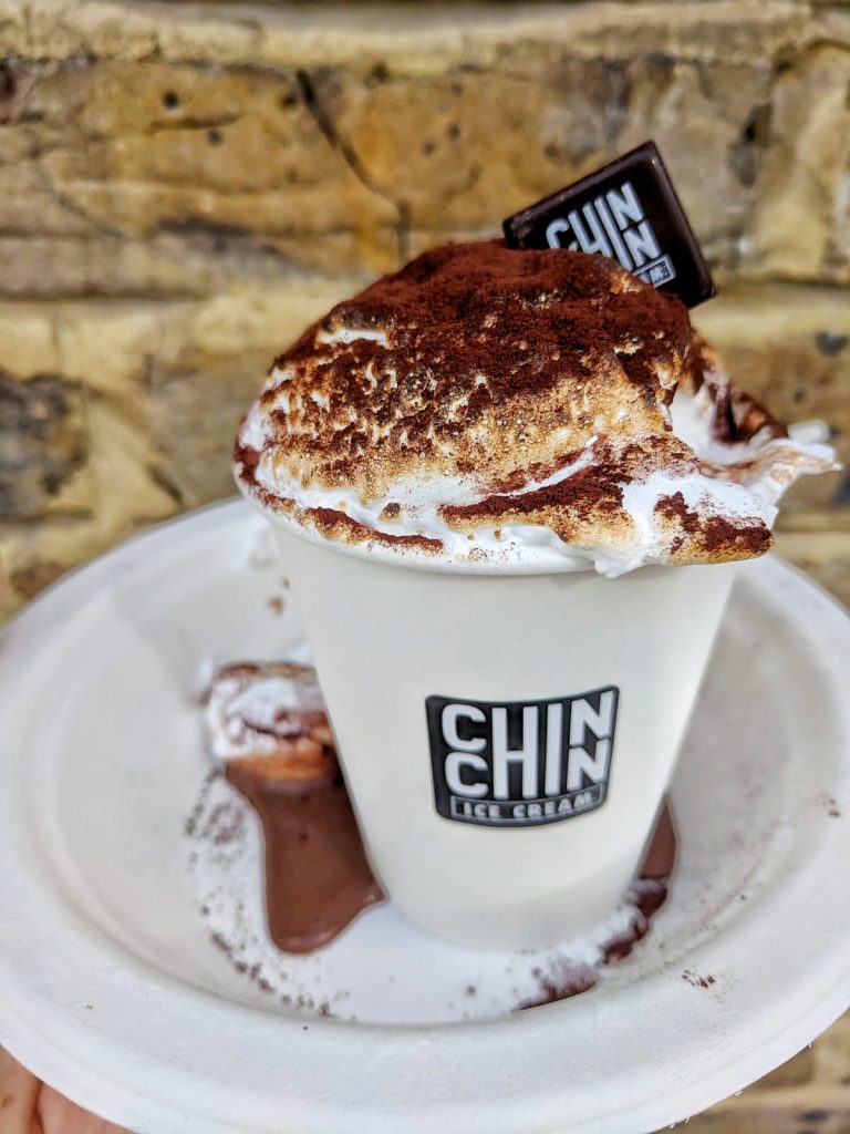 gluten free london chin chin hot chocolate