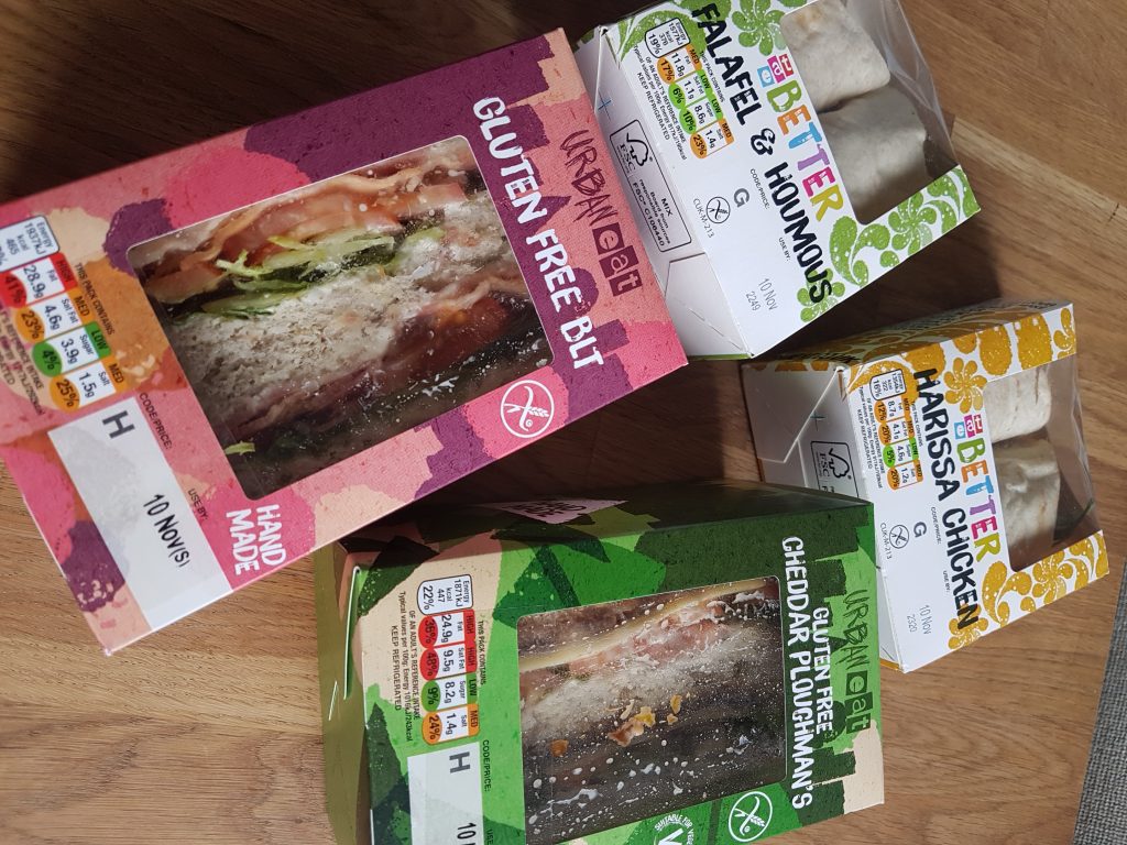 heathrow airport gluten free sandwiches whsmith