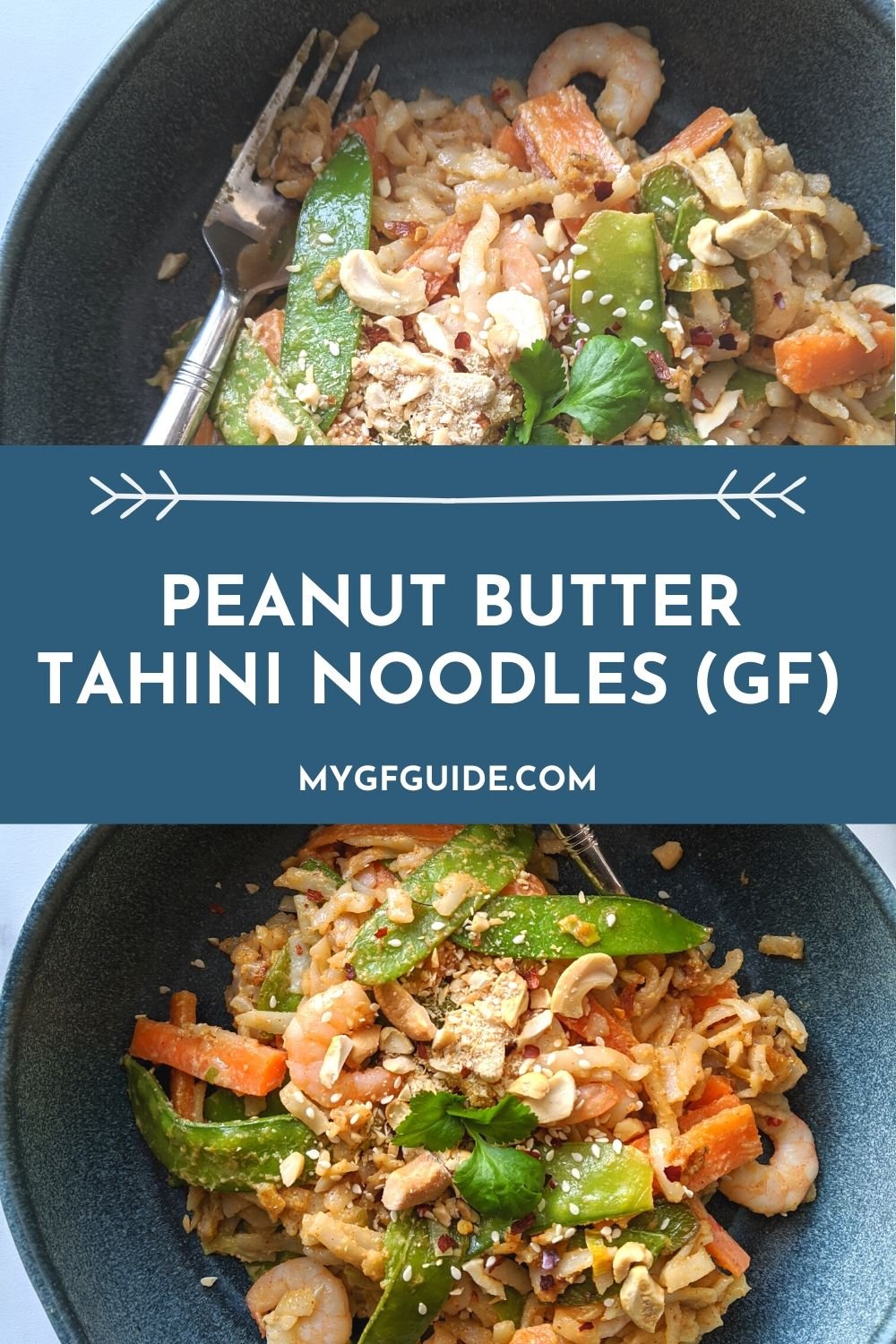 15Minute Peanut Butter Tahini Noodles