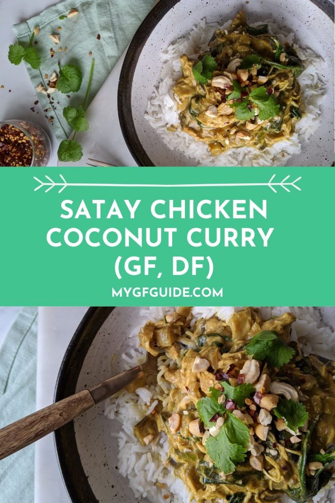 satay chicken coconut curry
