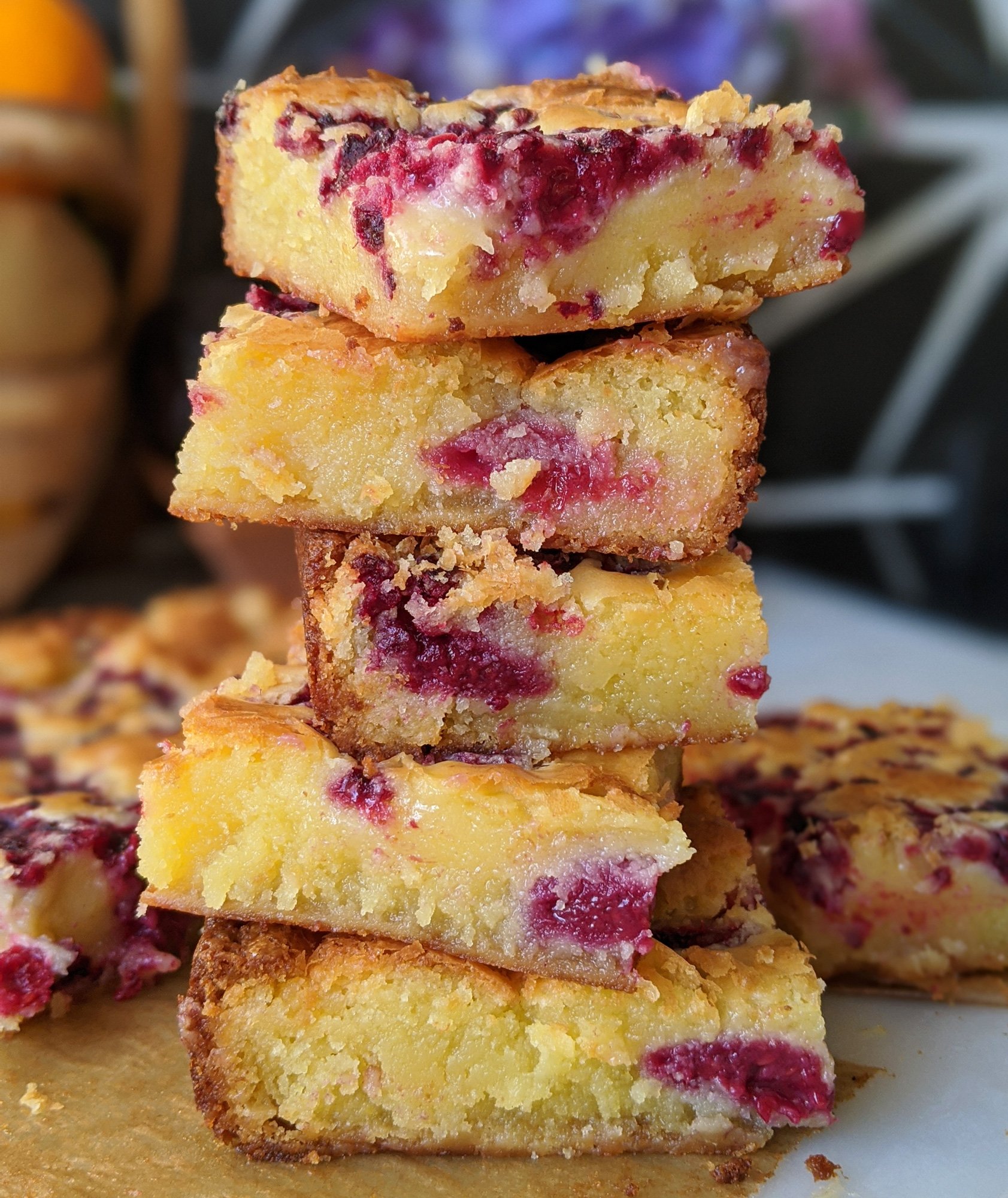 White Chocolate and Raspberry Brownies My Gluten Free Guide
