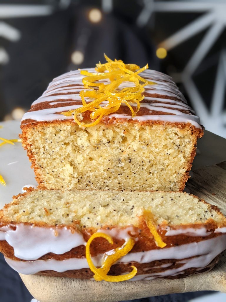 Lemon Drizzle Loaf Cake With Poppy Seed (Gluten Free, Nut Free Recipe)