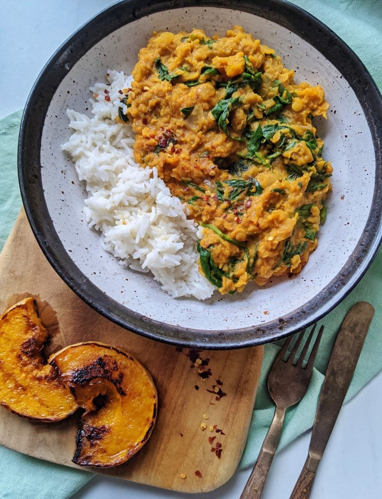 pumpkin dhal recipe