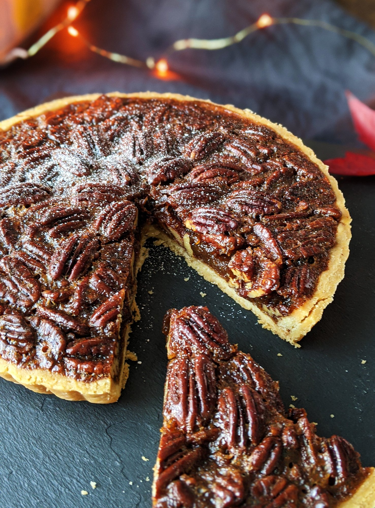 glutenfreie Pekannusstorte