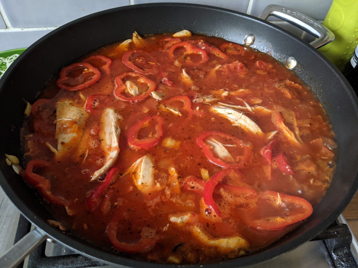 Spanish Chicken, Chorizo & Chickpea Stew (GF, DF) Recipe