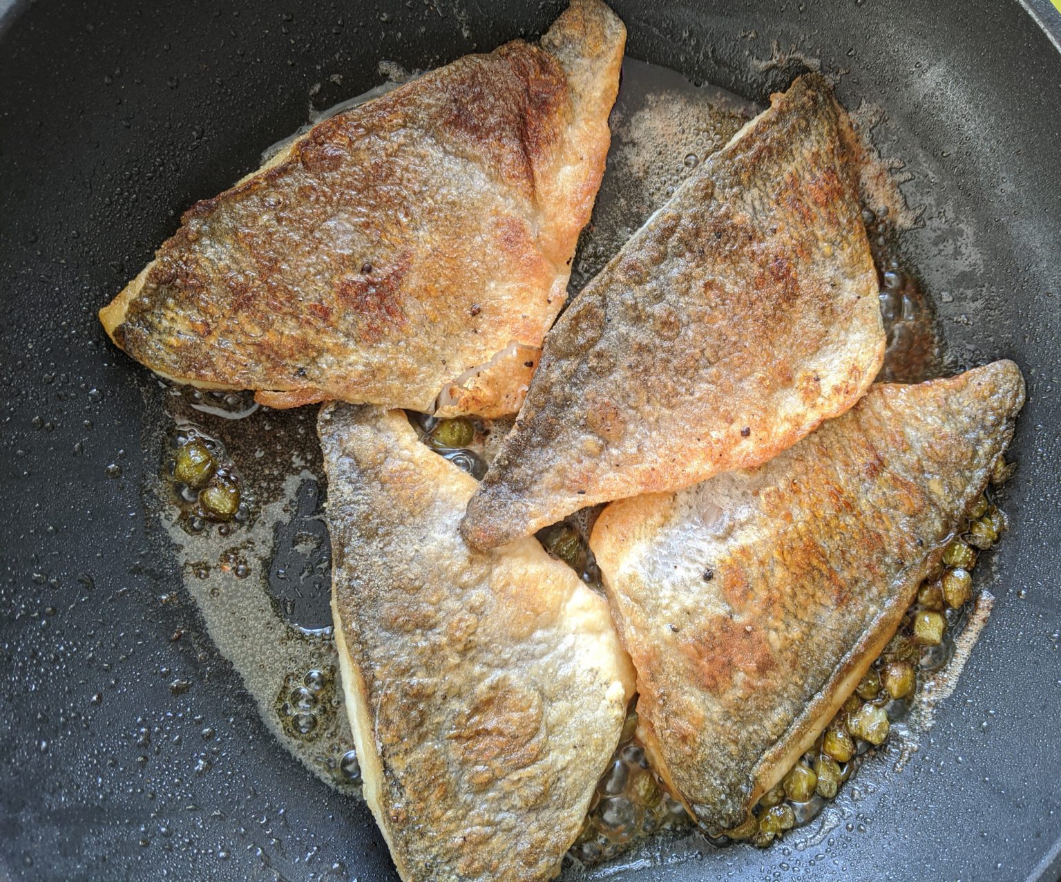 Pan Fried Bream with Lemon Caper Butter Sauce My Gluten Free Guide