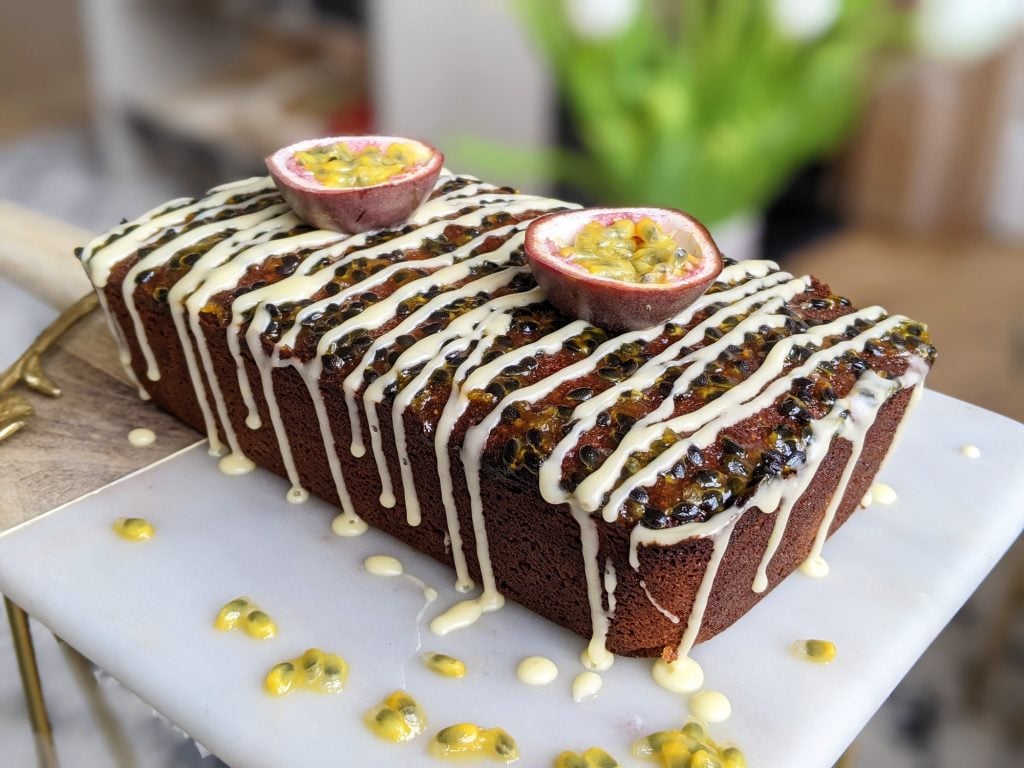 passion fruit loaf cake recipe