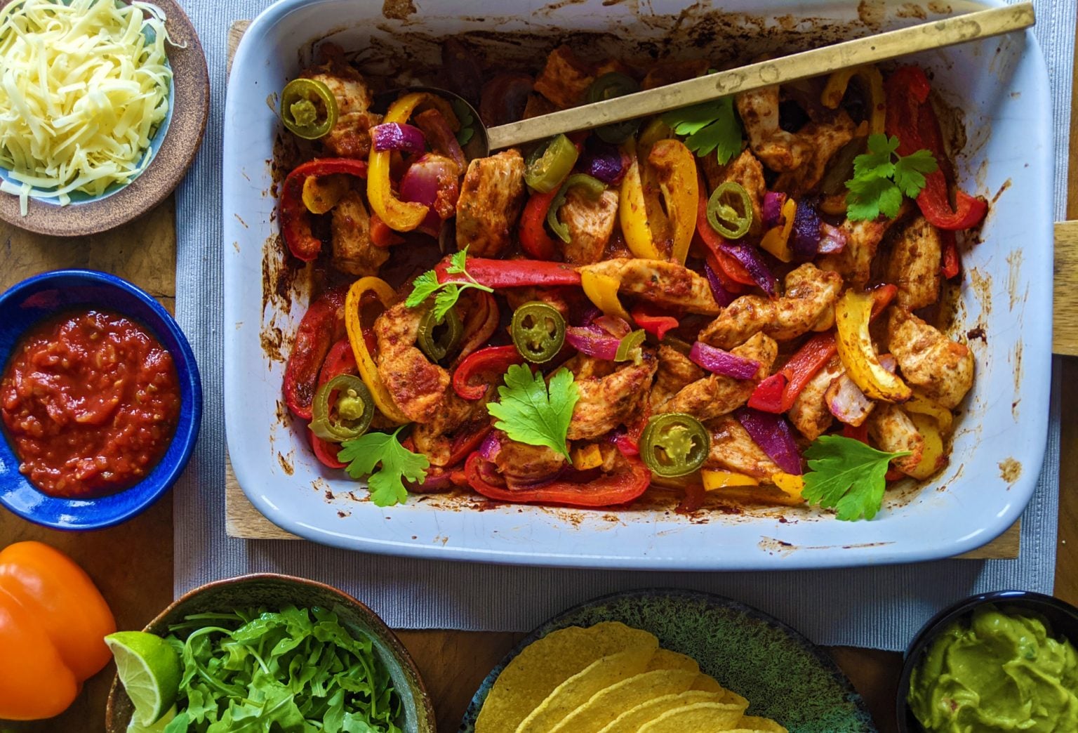 Chicken Fajita Tray Bake (GF, DF) My Gluten Free Guide