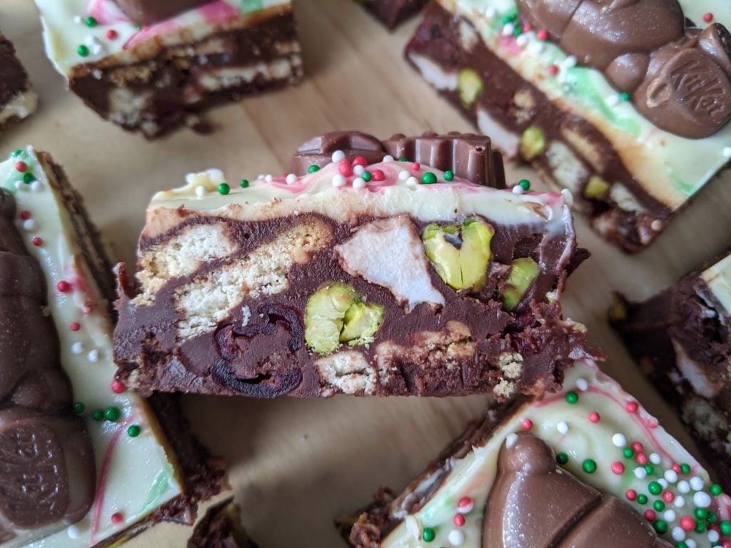 festive rocky road