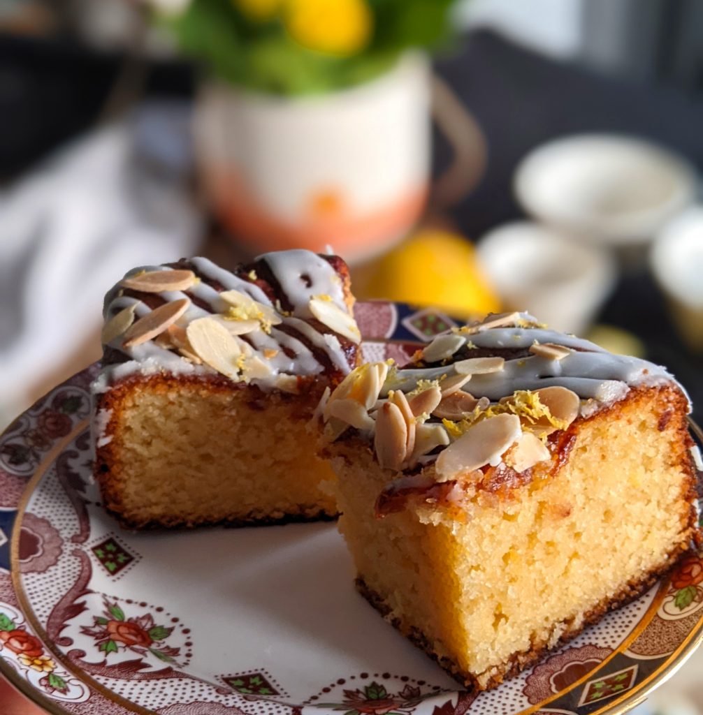 Gluten Free Lemon Curd & Almond Cake recipe uk
