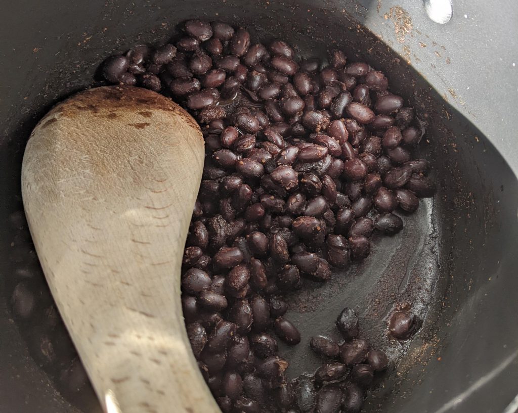 braised black beans
