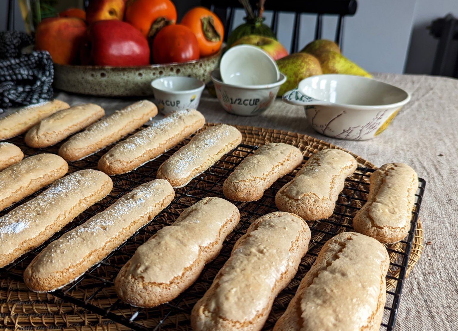 Gluten Free Ladyfingers/Savoiardi Sponge Fingers
