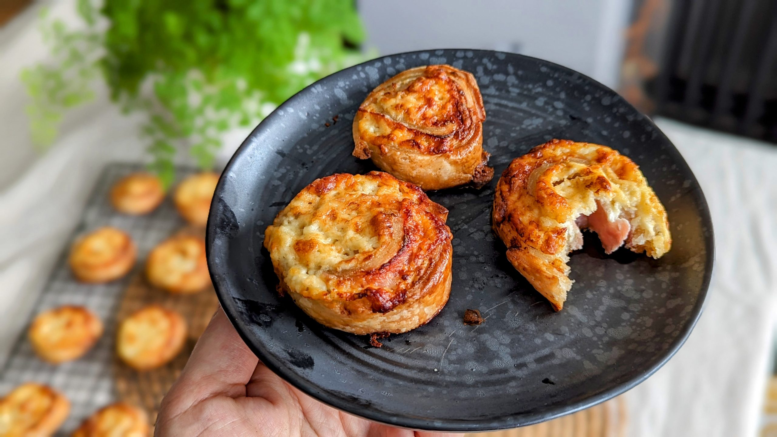 Ham & Cheese Puff Pastry Pinwheels (GF) - My Gluten Free Guide