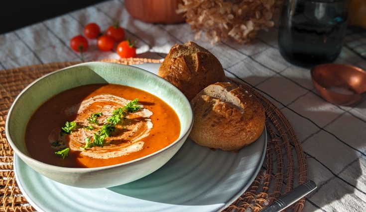 Roasted Tomato Soup (GF, DF)