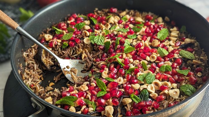 Levantine Lamb & Aubergine Rice One Pot (GF, DF)