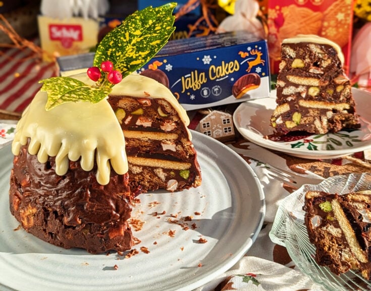 Gluten Free Rocky Road Christmas Pudding