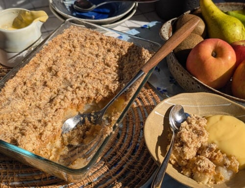 Gluten Free Apple Crumble