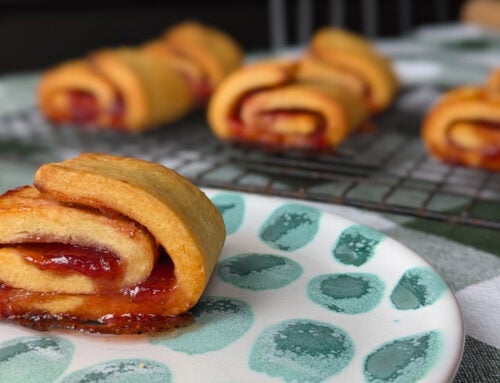 Gluten Free Jam Roly Poly Treats