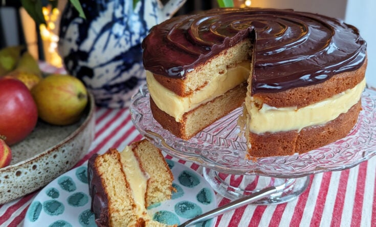 Gluten Free Boston Cream Pie