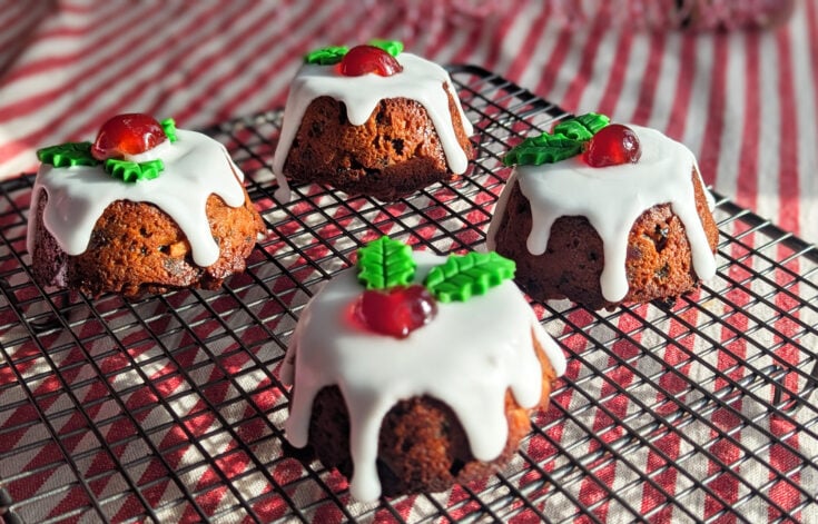 Gluten Free Christmas Pudding Cupcakes