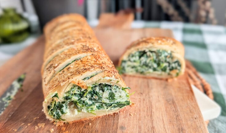 Gluten Free Spinach & Ricotta Wellington