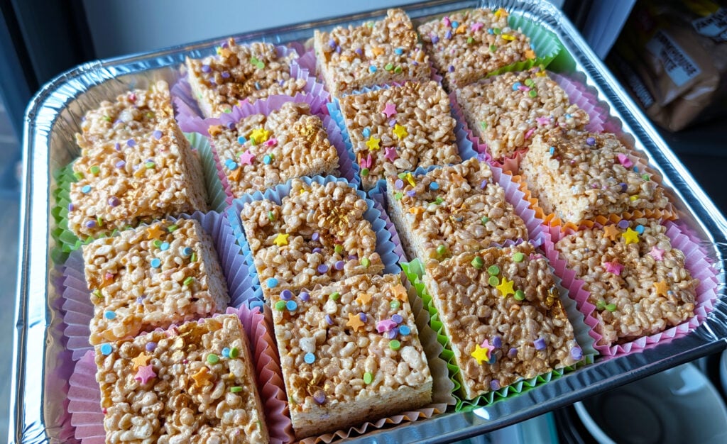 gluten free rice crispy treats